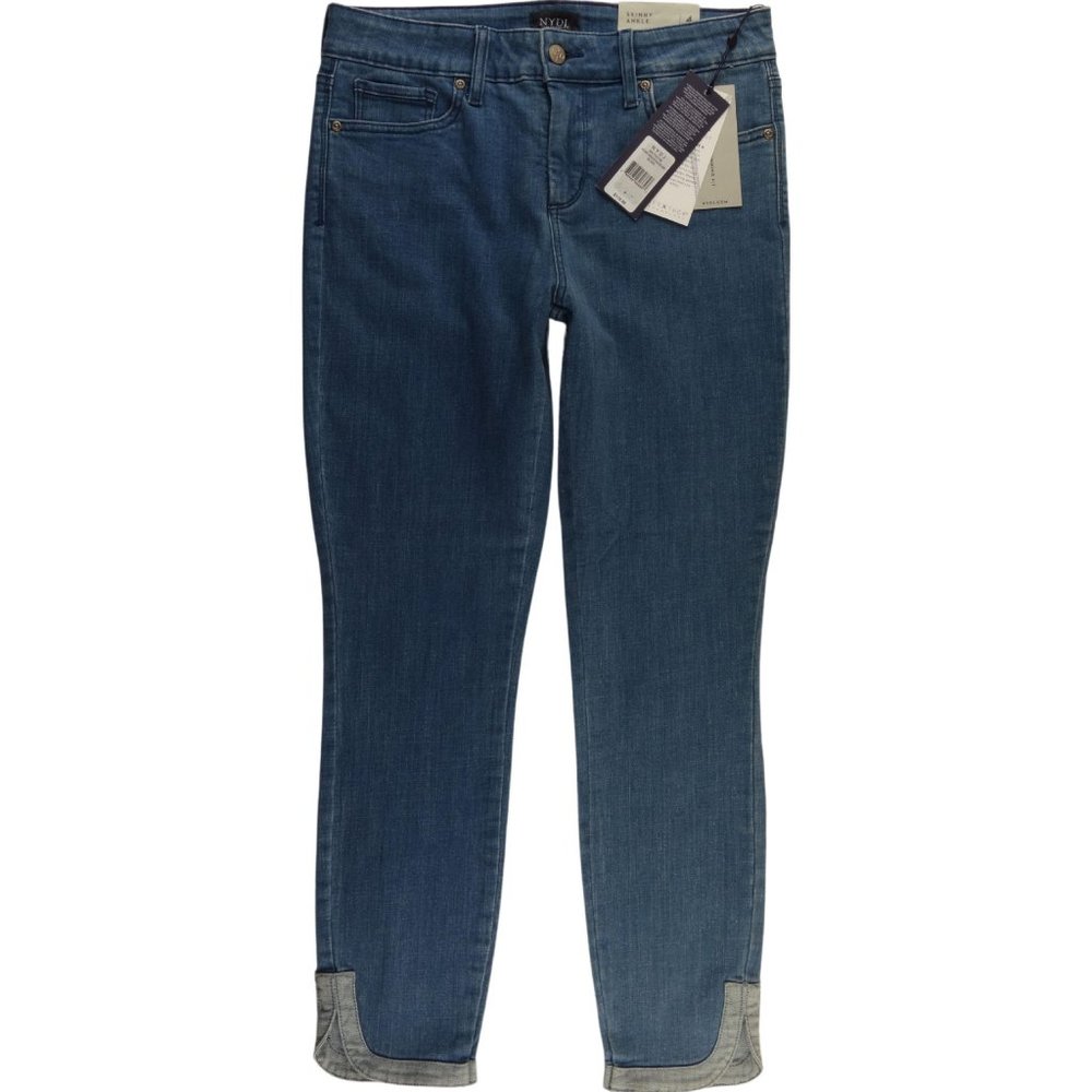 NYDJ AMI Skinny Ankle Dolphin Hem Bliss 4 C505